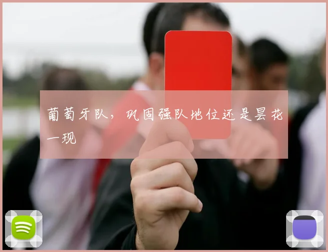葡萄牙队,巩固强队地位还是昙花一现