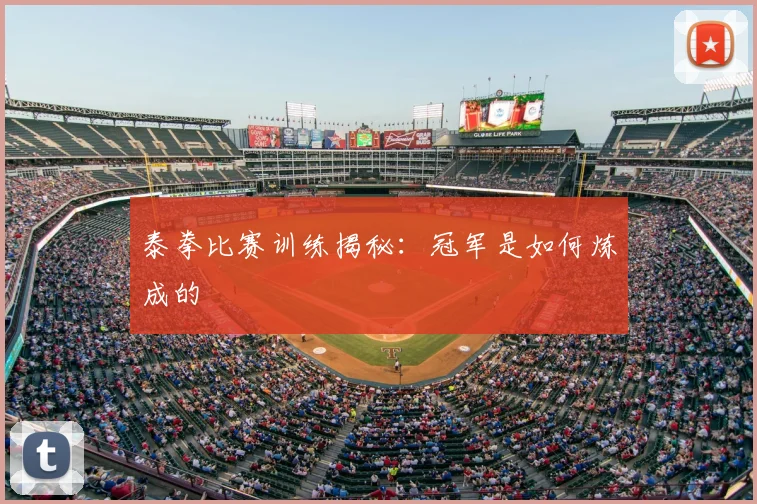 泰拳比赛训练揭秘:冠军是如何炼成的