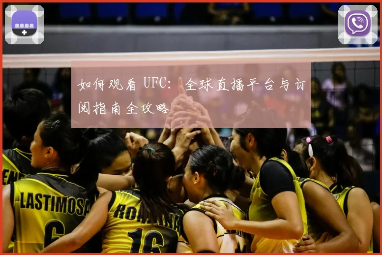 如何观看 UFC:全球直播平台与订阅指南全攻略